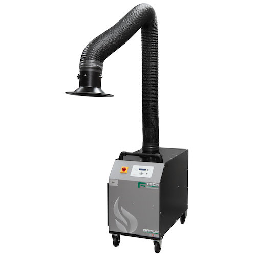 F Tech Armur Mobile Fume Unit 230V C/W 3M Armoflex Arm
